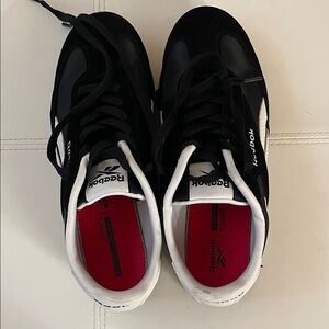 Reebok Women’s Black and White Sneakers